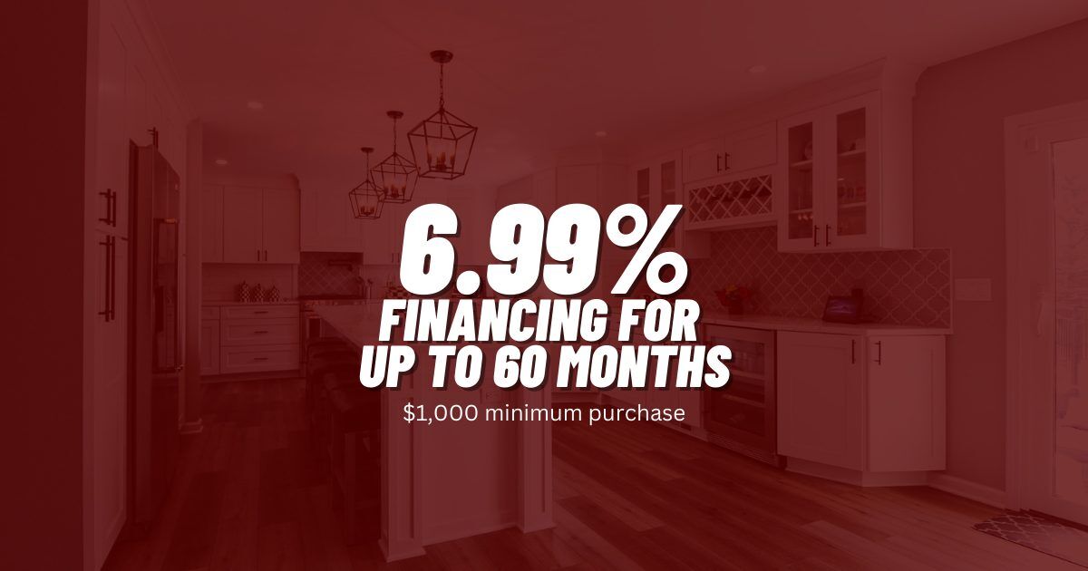 4.99% Financing For 144 Months